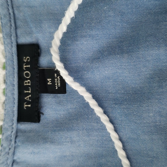 Talbots embroidered top / M - Picture 4 of 7
